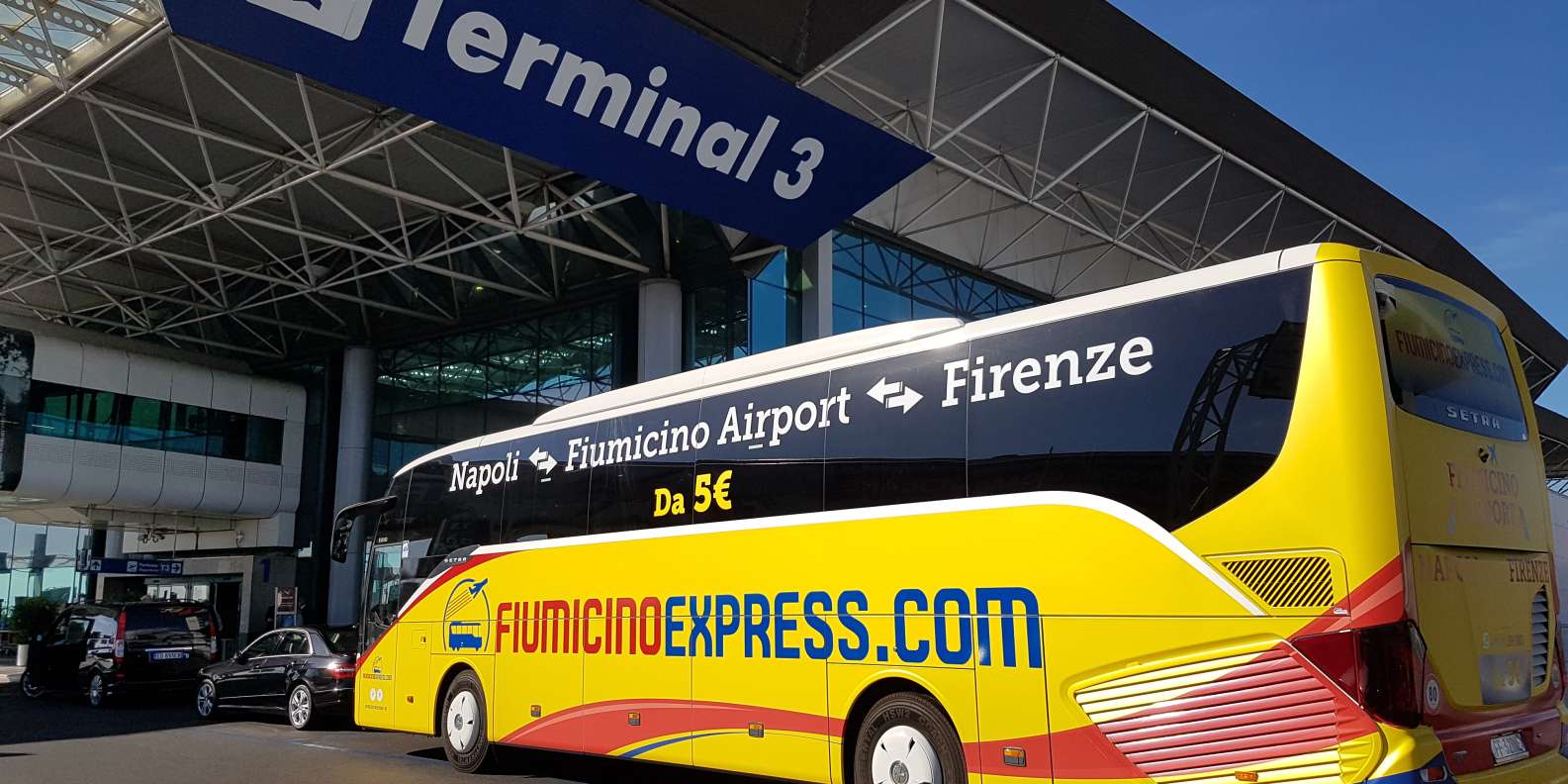 Автобус из аэропорта Фьюмичино