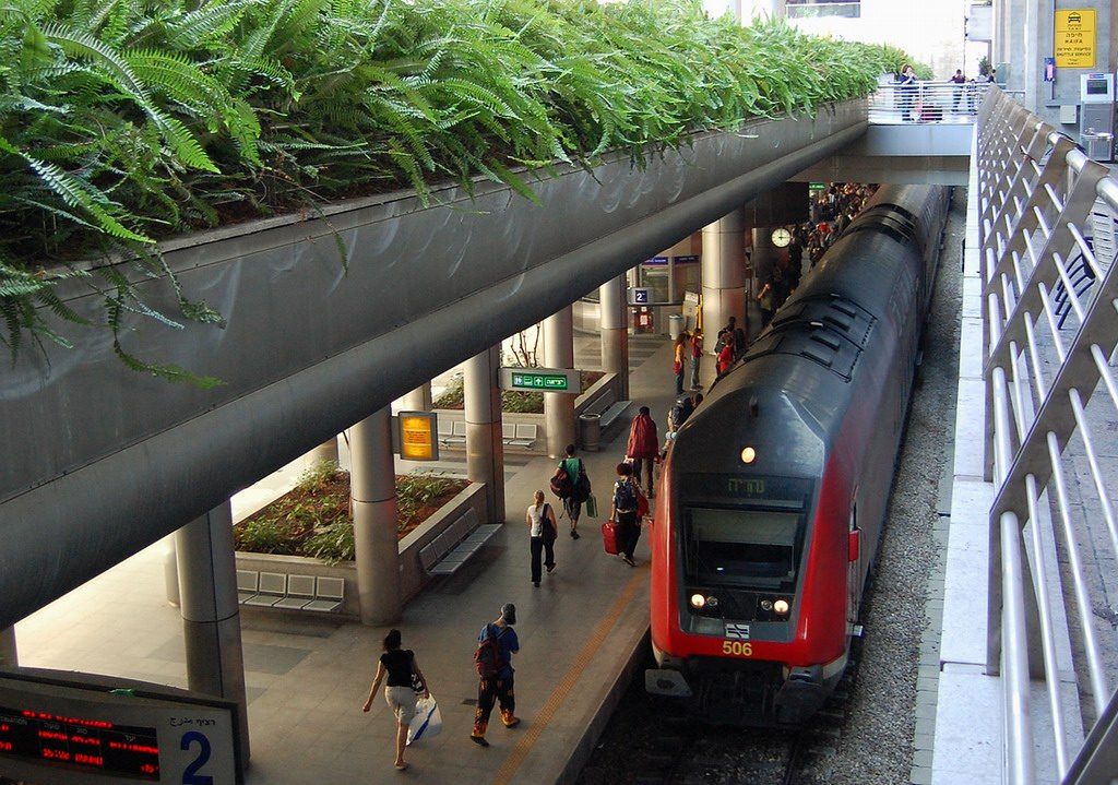 Поезд из аэропорта Тель-Авива