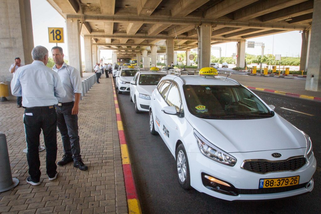 Такси в аэропорту Бен-Гурион