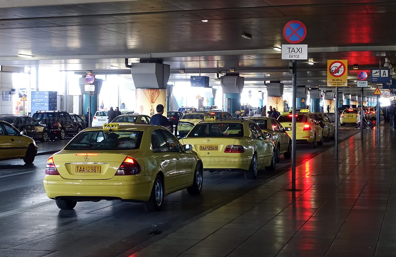 Такси из аэропорта Афин