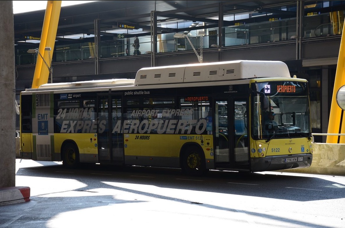 Автобус в мадрид из аэропорта 