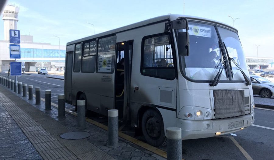 Автобус из аэропорта Казани