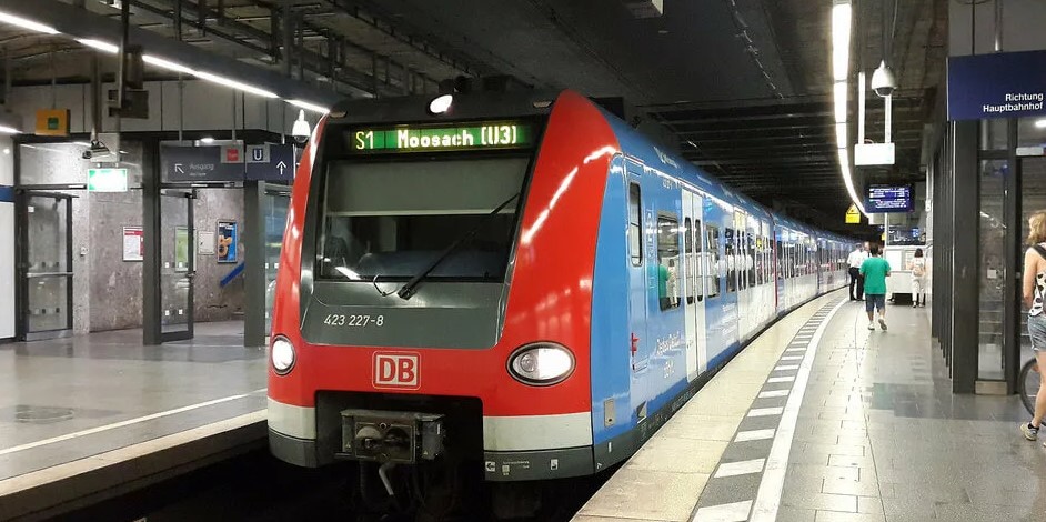Электричка в Мюнхен