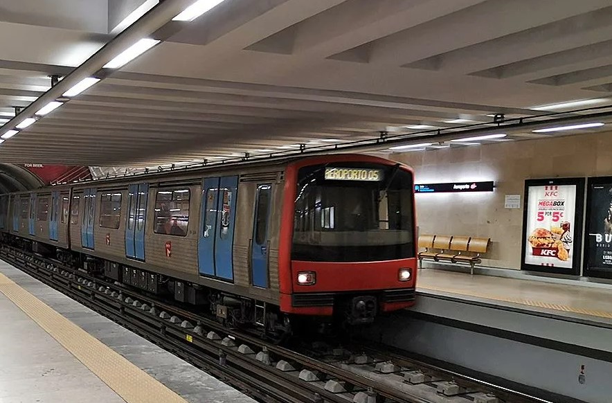 Метро из аэропорта Лиссабона