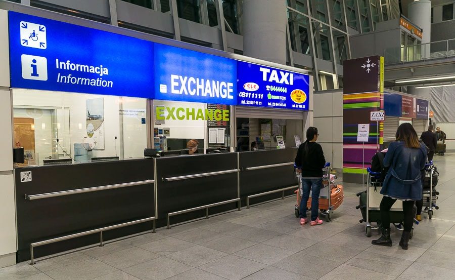 Такси из аэропорта Варшавы