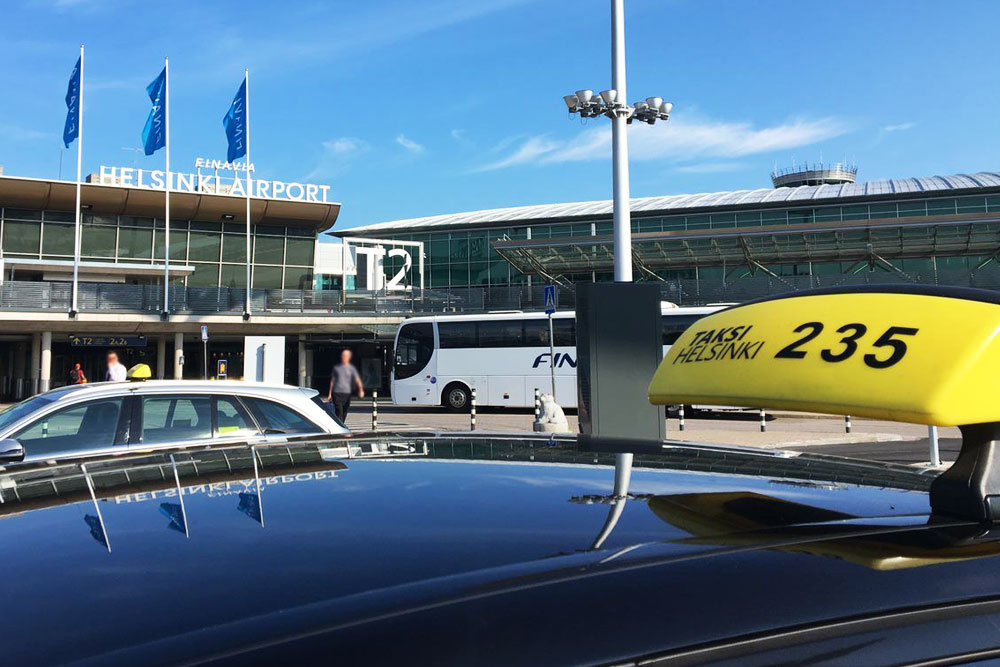 Такси из аэропорта в Хельсинки