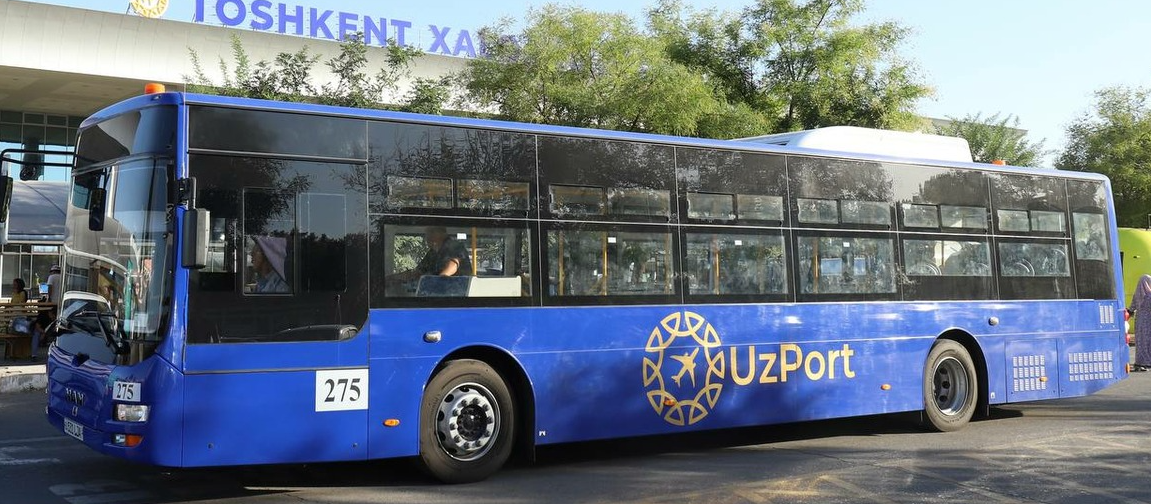 Автобус из аэропорта ТАшкента