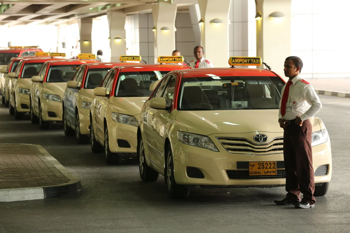 Такси в аэропорту Дубая